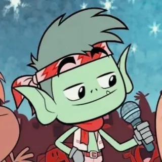Beast Boy @IAm_SasukeUchiha telegram stickers