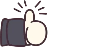 👍 Daumen hoch, Like, Zustimmung, Einverständnis telegram sticker