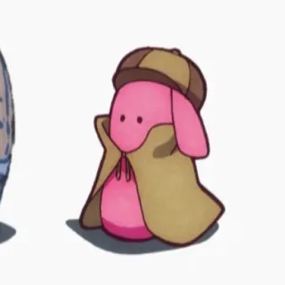 🎟 Anime, Mangá, Desenho animado, Rosa, Fofo, Detetive whatsapp sticker