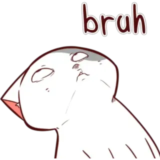 😫 bruh mèo, bạn, meme, hài hước, nhãn dán telegram sticker