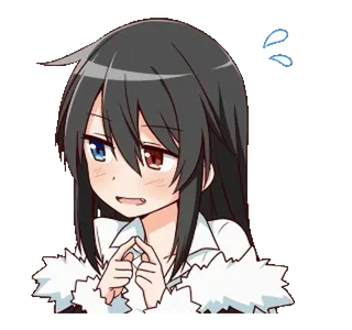 😳 Anime, Postać, Słodkie, Manga, Kreskówka telegram sticker