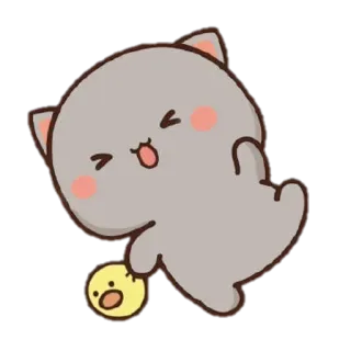 🤣 Katze, süß, Tier, Cartoon, Stinkefinger telegram sticker