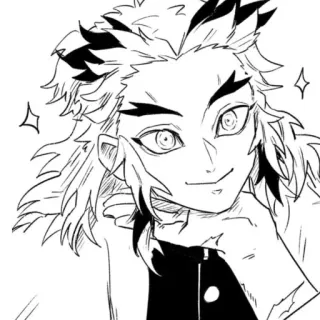 ❤️ Rengoku Kyoujurou Demon Slayer anime, demon slayer, rengoku, kyojuro telegram sticker