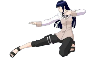 🤾‍♀ Hinata Hyuga Naruto 애니메이션, 나루토, 히나타, 닌자, 휴우가 telegram sticker