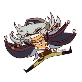 🐾 Razor Genshin Impact Anime, Video game, Personagem, Genshin Impact, Razor telegram sticker