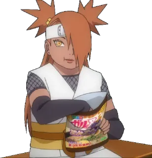 🥔 Chocho Akimichi Naruto Аниме, Персонаж, Женский, Снеки, Чочо Акимичи telegram sticker