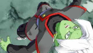 😕 Zamasu Dragon Ball Anime, Pelea, Juego, Dragon Ball, Zamasu, Ataque telegram sticker