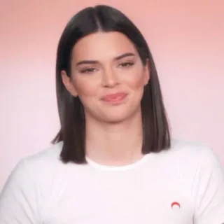 😏 Kendall Jenner kendall jenner, modella, persona, celebrità, donna telegram sticker