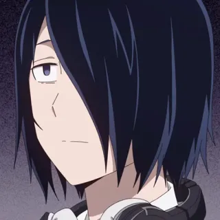 💙 Yu Ishigami Kaguya-sama: Love Is War Аниме, Манга, Ю Ишигами, Kaguya-sama Love is War, Персонаж, Японская анимация telegram sticker
