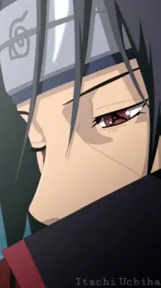 😔 Itachi Uchiha Naruto anime, naruto, itachi uchiha, uchiha, manga, character, ninja telegram sticker