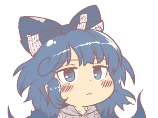 😍 Anime, Chibi, Carino, Personaggio, Kawaii whatsapp sticker