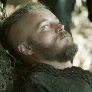 🩸 Ragnar Lothbrok Vikings ラグナル・ロズブローク, ヴァイキング, 歴史ドラマ, トラヴィス・フィメル, キャラクター, 戦士, バイキング, 歴史 telegram sticker