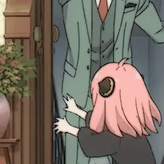 🥜 Anya Forger Spy x Family Anime, Spy x Family, Anya Forger, Cartone animato whatsapp sticker