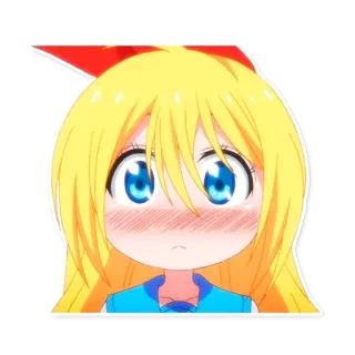 😳 Anime, Manga, Mädchen, Süß, Kawaii, Cartoon whatsapp sticker