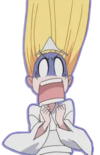 😱 Anime, Dessin animé, Choqué, Exagéré, Réaction, Surpris telegram sticker