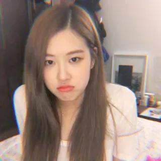 🍶 Rose Rosa, K-pop, Cantora, Blackpink, Celebridade, Mulher, Garota, Linda telegram sticker