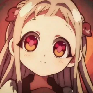 🎐 Yashiro Nene Toilet-bound Hanako-kun anime, cartoon, girl, cute, fanart telegram sticker