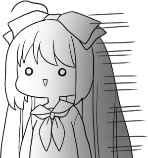 😶 Anime, Mangá, Personagem, Bonito, Kawaii, Garota telegram sticker