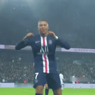 ☄️ Kylian Mbappé Paris Saint-Germain telegram sticker
