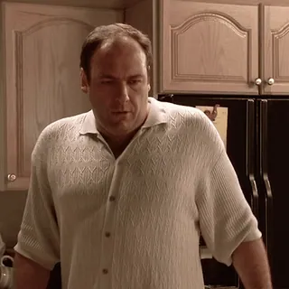 😵💫 Tony Soprano The Sopranos telegram sticker