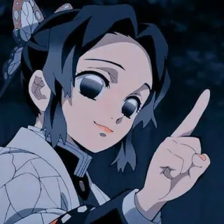 🤏 Shinobu Kocho Demon Slayer Anime, Demon Slayer, Shinobu Kocho, Borboleta, Mangá telegram sticker