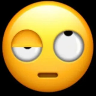 🙄 Rolling Eyes Emoji whatsapp sticker