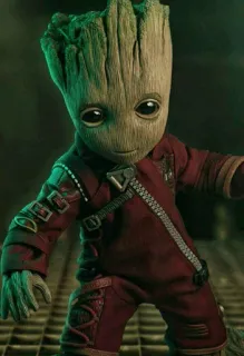 🌴 Groot Guardians of the Galaxy groot, marvel, nhân vật, cây, baby groot, vệ binh dải ngân hà telegram sticker