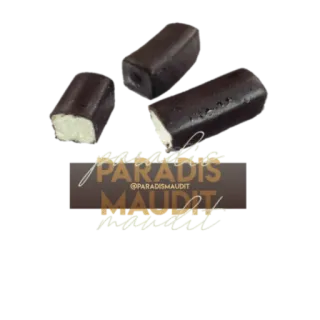 🐾 PARADIS MAUDIT @PARADISMAUDIT food, chocolate, dessert, candy telegram sticker
