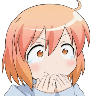 😂 Garota anime, Desenho animado, Fofo, Feliz, Kawaii telegram sticker