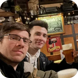 🍺 Bordáč beer, bar, drinking, friends, alcohol, men telegram sticker