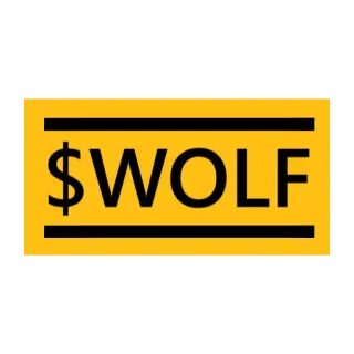 🥸 $WOLF crypto, finance, currency, wolf telegram sticker