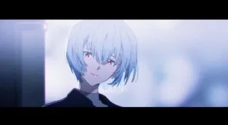 🌟 Rei Ayanami Evangelion Anime, Rei Ayanami, Evangelion, Manga, Mädchen telegram sticker