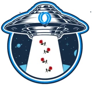 OasisSpaceRoses telegram stickers