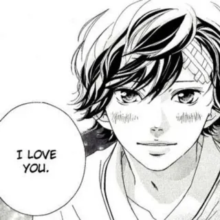🐱 I LOVE YOU. Anime, Manga, Amore, Affetto, Fumetto telegram sticker