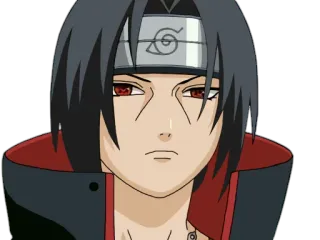 😐 Itachi Uchiha Naruto 动漫, 宇智波, 忍者, 鼬, 漫画 telegram sticker