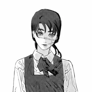 🖤 Yoru Chainsaw Man Anime, Manga, Yoru, Chainsaw Man, Personaggio whatsapp sticker