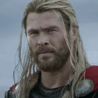 ⚡️ Thor Superheld, Marvel, Donnergott, Chris Hemsworth, Avenger telegram sticker