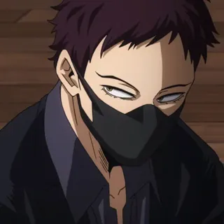 📚 Overhaul My Hero Academia anime, manga, villain, overhaul, character, masked, my hero academia telegram sticker