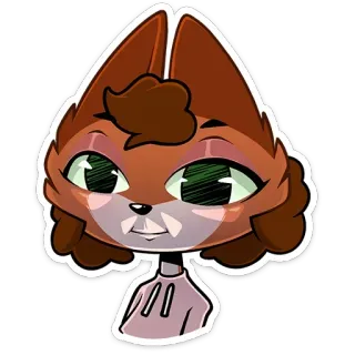 ☺️ Kartun, Karakter, Binatang, Lucu, Potret telegram sticker