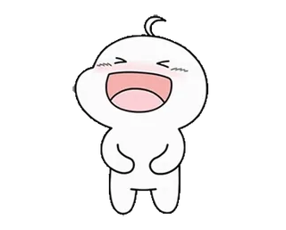 😂 만화, 귀여운, 웃긴, 행복한, 캐릭터 telegram sticker