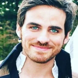 😄 Captain Killian 'Hook' Jones Once Upon a Time Capitán Garfio, Killian Jones, Once Upon a Time, Televisión, Colin O'Donoghue, Pirata whatsapp sticker