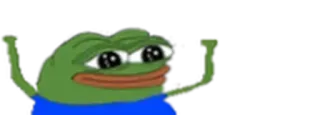 🐸 Pepe the Frog pepe, frog, internet meme, emotes telegram sticker