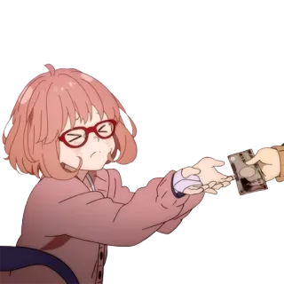 💵 Anime, Personaggio, Scambio, Kawaii, Carino telegram sticker