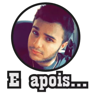 😌 E depois... Meme, Potret, Ekspresi, Anak laki-laki telegram sticker