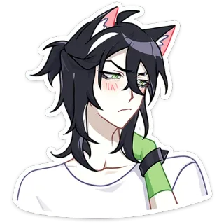 Мауси и Рен на каникулах @TgSticker telegram stickers