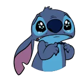 😭 Stitch Lilo & Stitch stitch, lilo i stitch, disney, obcy, kreskówka, słodki telegram sticker