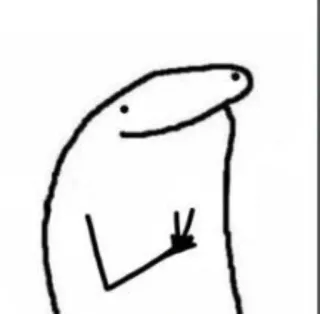 ✌️ strichmännchen, comic, lustig, meme, friedenszeichen whatsapp sticker