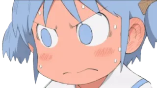 😳 Anime, Suor, Frustrado, Mangá telegram sticker
