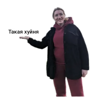 🙌 Такая хуйня обидный, юмор, мем, сленг whatsapp sticker