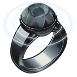 💍 แหวน, เครื่องประดับ, เครื่องประดับ, สีเทา, เรขาคณิต telegram sticker